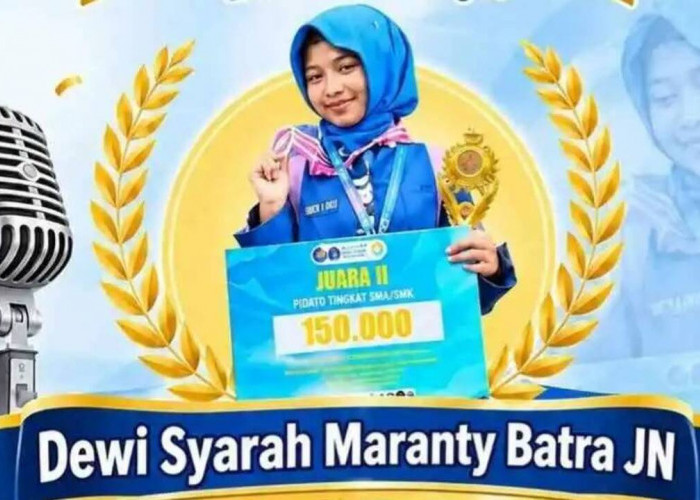 Siswi SMKN 1 OKU Raih Juara II Lomba Pidato Tingkat SMA‑SMK