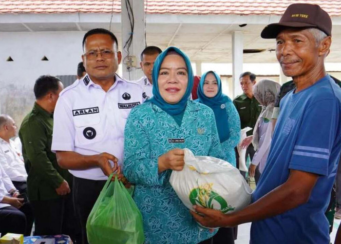 Pemkot Prabumulih Salurkan Bantuan CPP 2026, Ratusan Warga Karang Jaya Terima Beras dan Minyak Goreng