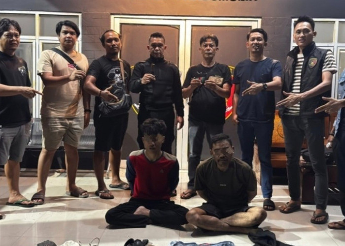 7 Bulan Buron, Duo Pelaku Curanmor Ditangkap URC TEKAB 11 Polres Prabumulih