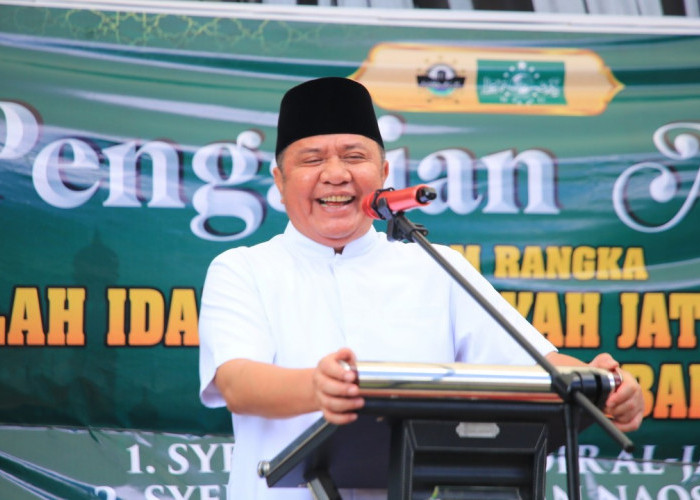 Herman Deru Apresiasi Kiprah JATMAN dalam Menjaga Ukhuwah, Serahkan Bantuan Rp25 Juta untuk Harlah ke-14 JATMA