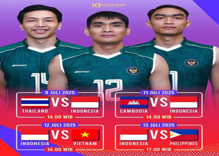 SEA V League 2025:Turun Peringkat Kalah Thailand,Timnas Bola Voli Indonesia Wajib Menang Lawan Kamboja