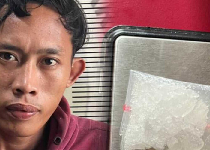 Warga Sukaraja Ditangkap Polisi Saat Hendak Edarkan Sabu di Bukit Lebar Prabumulih