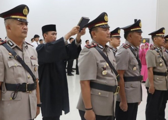 Polres OKU Kembali Lakukan Rotasi Jabatan