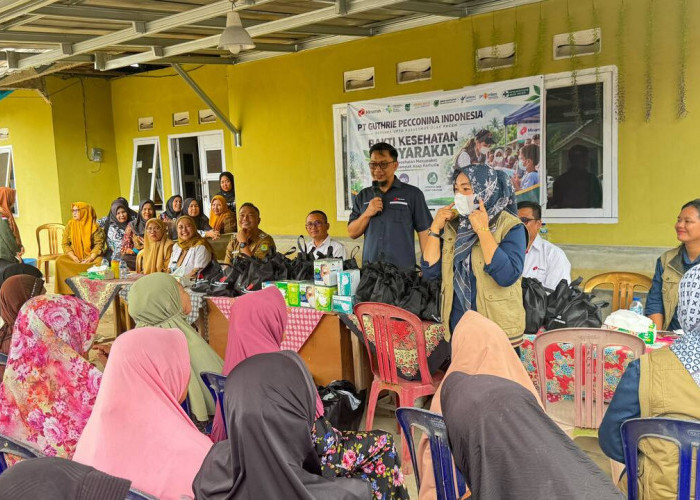 PT GPI Minamas Plantation Salurkan Bantuan Kesehatan untuk Warga Musi Banyuasin di Tengah Risiko Asap Karhutla