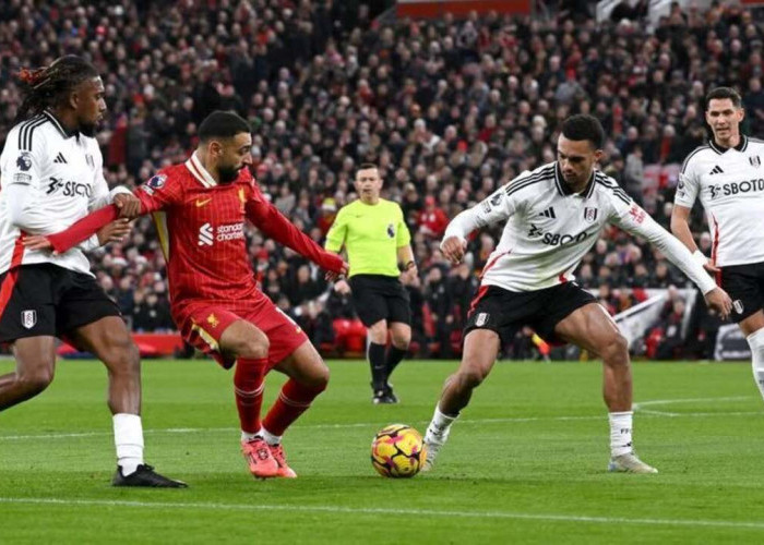 Hasil Fulham vs Liverpool, Fulham Tahan Liverpool 2-2.