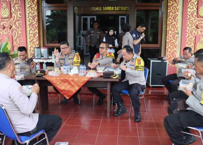 Gelar Cofe Morning, Kapolres Prabumulih Ingatkan Bhabinkamtibmas untuk Menjadi Teladan dan Pengayom Masyarakat