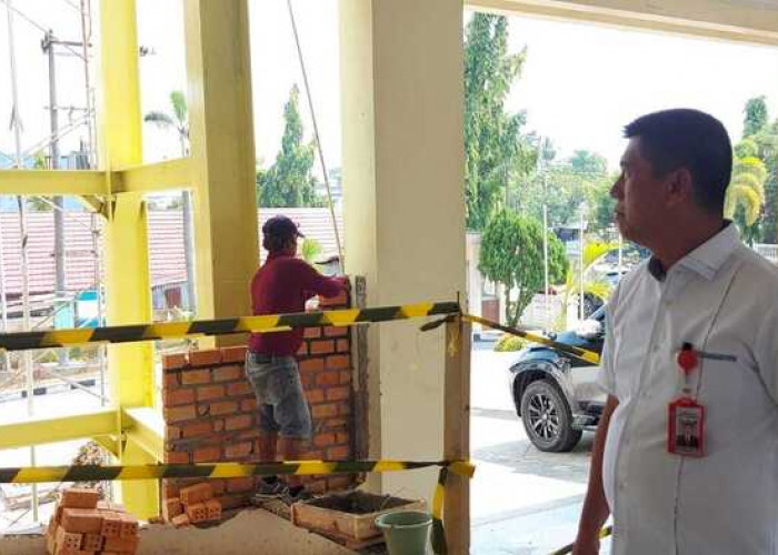 Inspektorat dan Kejari Prabumulih, “Pelototi” Pembangunan Lift Gedung DPRD