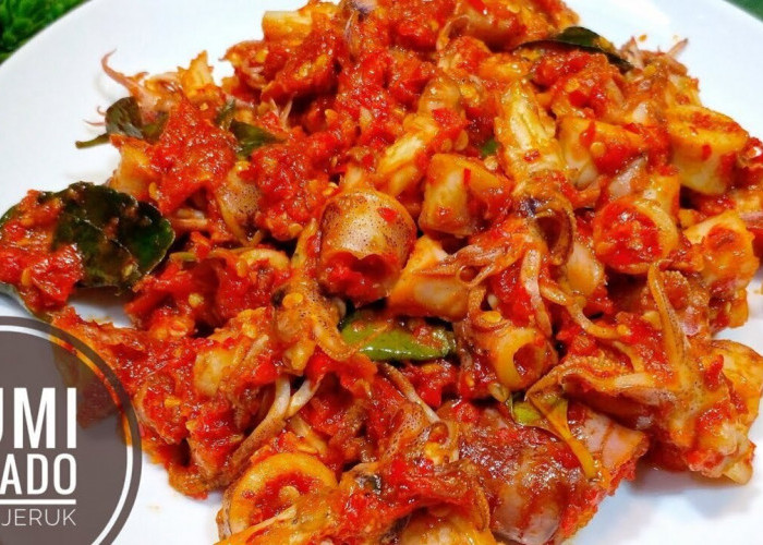 Cumi Balado Pedas, Sajian Laut yang Menggugah Selera