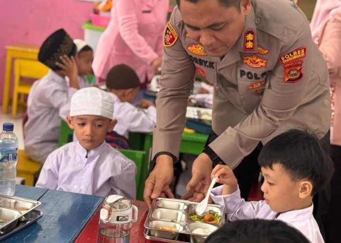Polres Prabumulih Resmi Luncurkan Dapur SPPG, Dukung Program Makanan Bergizi Gratis untuk Peserta Didik