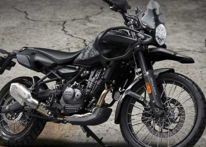 Royal Enfield Himalayan 452 Edisi Hitam Ini Bikin BMW dan Honda ADV Wajib Waspada.
