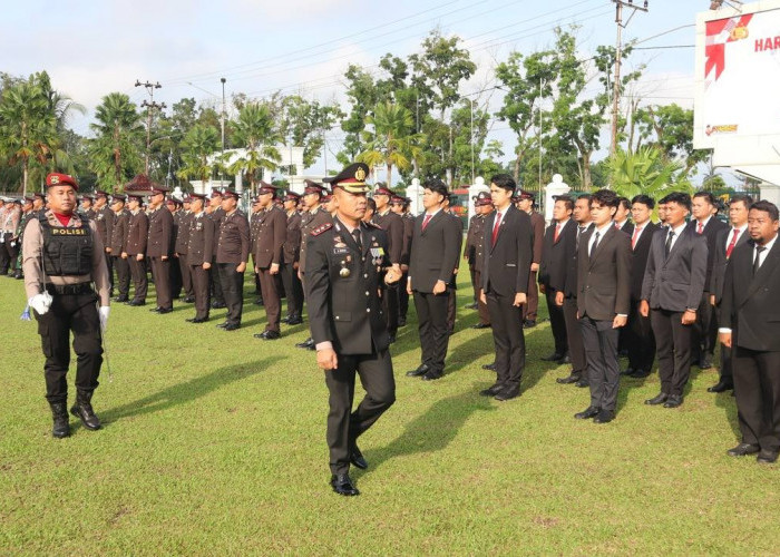 Peringati Hut Bhayangkara Ke 79, Ini Pesan Kapolres Muba