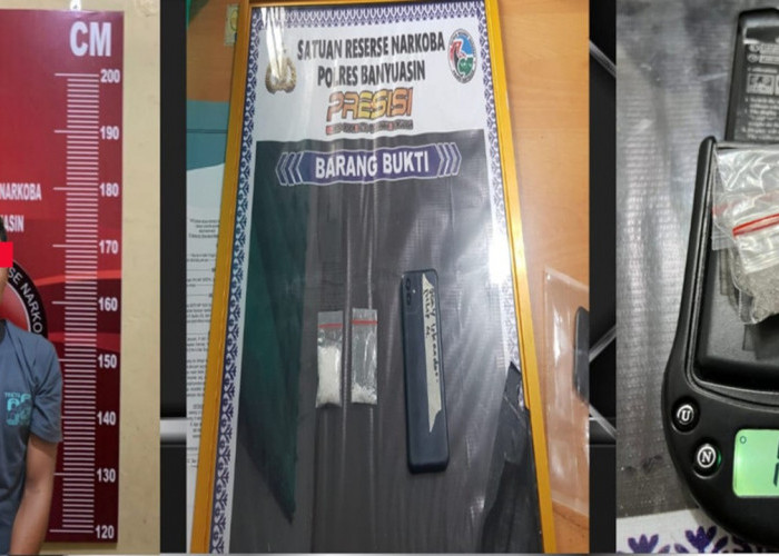 Petani Asal Bangka Ditangkap di Banyuasin, Bawa Sabu 11 Gram untuk Diedarkan 