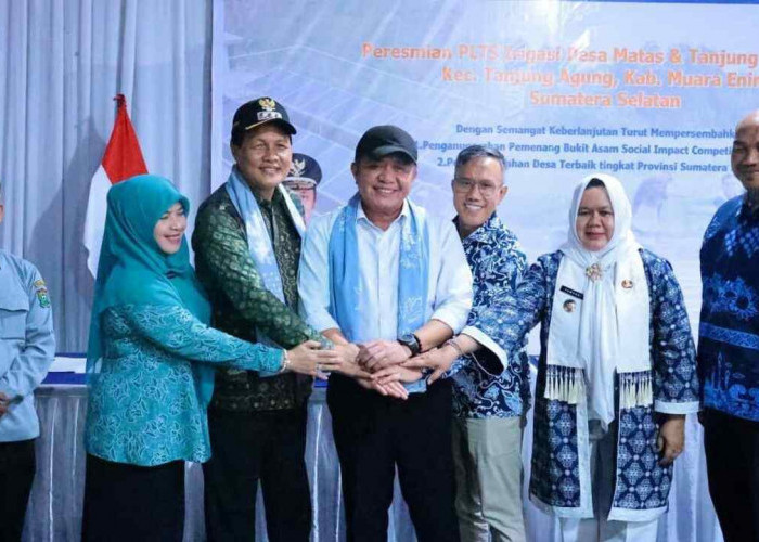 Dongkrak Pertanian Sumsel, Gubernur Herman Deru Resmikan Dua PLTS Irigasi di Muara Enim