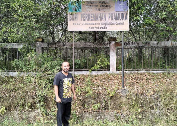 Bumi Perkemahan Prabumulih di Desa Pangkul Terbengkalai, Warga Harap Ada Revitalisasi