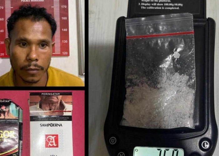 Dua Kurir Sabu Dibekuk dalam Satu Malam di Muratara, Satu Tersangka Asal Bekasi Jawa Barat