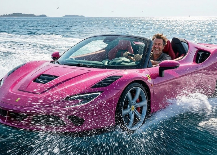 Daqi Hydro Supercar, Jet Ski Rasa Supercar Mewah! Bisa Ngebut di Atas Air. 