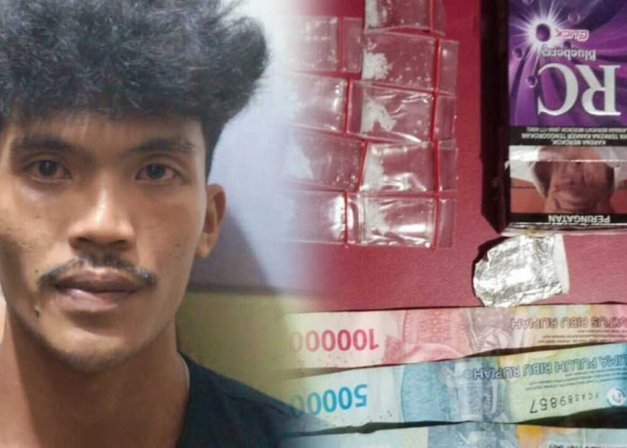 Operasi Sikat II Musi 2025, Polres Prabumulih Ciduk Buruh Lepas yang Jadi Kurir Narkoba