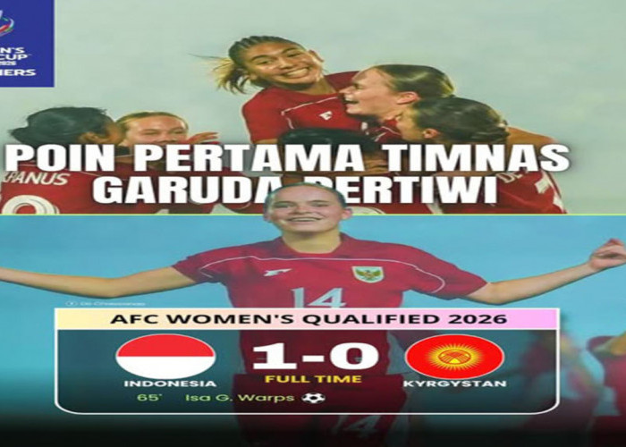 Timnas Putri Indonesia Tumbangkan Kirgistan 1-0