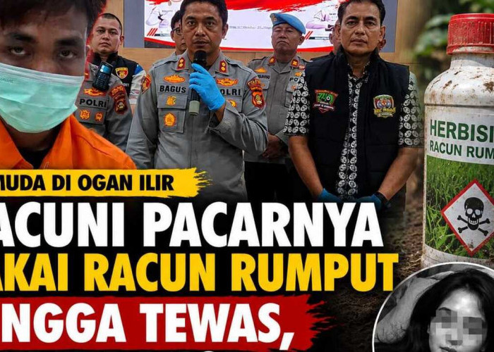 Pemuda Ogan Ilir Bunuh Kekasih Hamil dengan Racun, Terancam 20 Tahun Penjara
