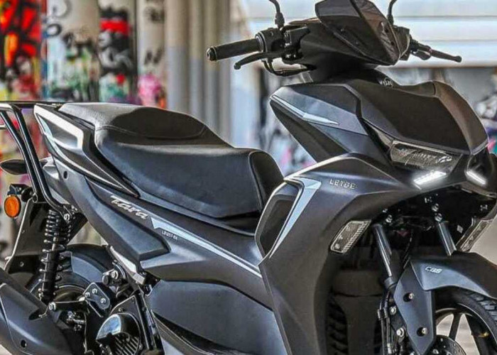 Mirip Yamaha Aerox 155! Letbe Tara 125 Meluncur, Skutik Sporty Harga Rp 36 Jutaan