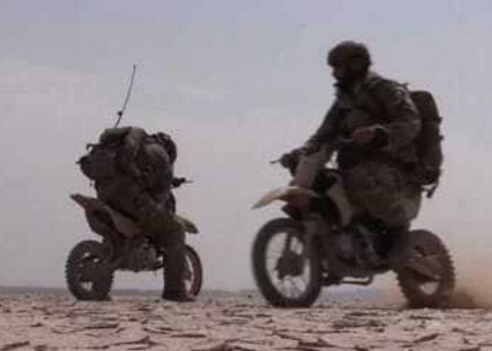 Terungkap! Motor Mini Kawasaki KLX 110 Ternyata Dipakai Pasukan Elite AS