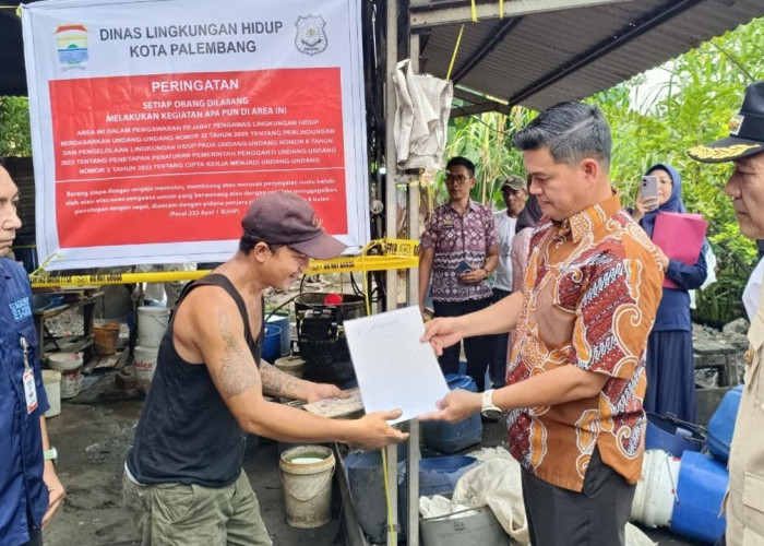 Tak Punya IPAL Layak, Wali Kota Ratu Dewa Segel Tiga Usaha Tahu