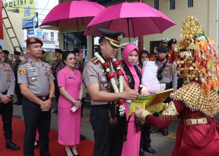Polres Muba Sambutan Kapolres Muba yang Baru, Ini Harapan AKBP Ruri Prastowo
