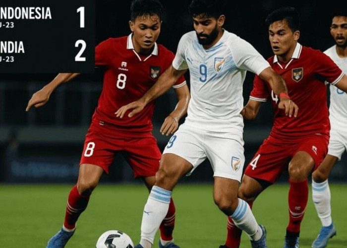 Hasil Indonesia U23 vs India U23: Garuda Muda Kalah 1-2