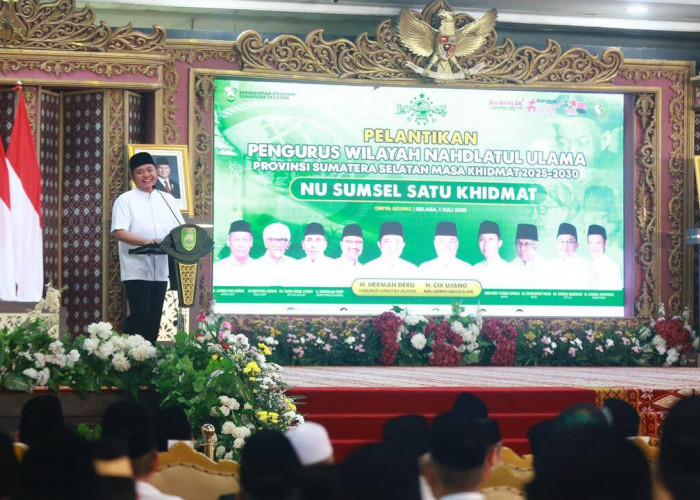 Herman Deru Tegaskan NU Harus Ambil Peran di Semua Lini Pembangunan Sumsel