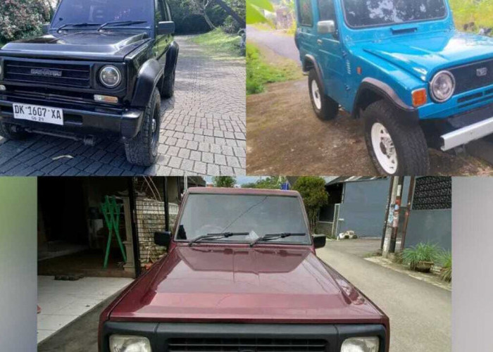 Trio SUV Gagah Tahun 90an yang Masih Diburu Pecinta Off-road