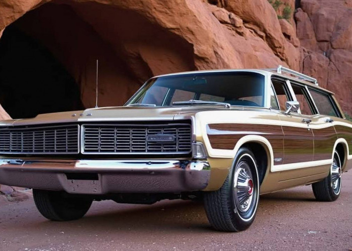 Ford LTD Country Squire Wagon 1968: Ikon Keluarga Amerika yang Penuh Gaya dan Kekuatan. 