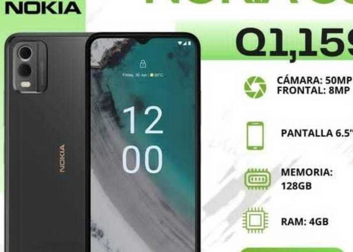 Nokia C32 Tampil Premium di Kelas Rp1,5 Jutaan, Desain Elegan dan Tahan Percikan Air