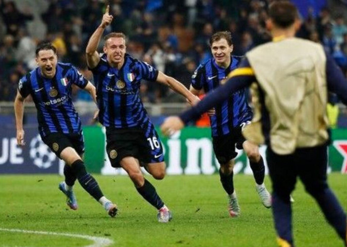 Semi Final Liga Champions 2025: Inter Milan Singkirkan Barcelona 4-3 