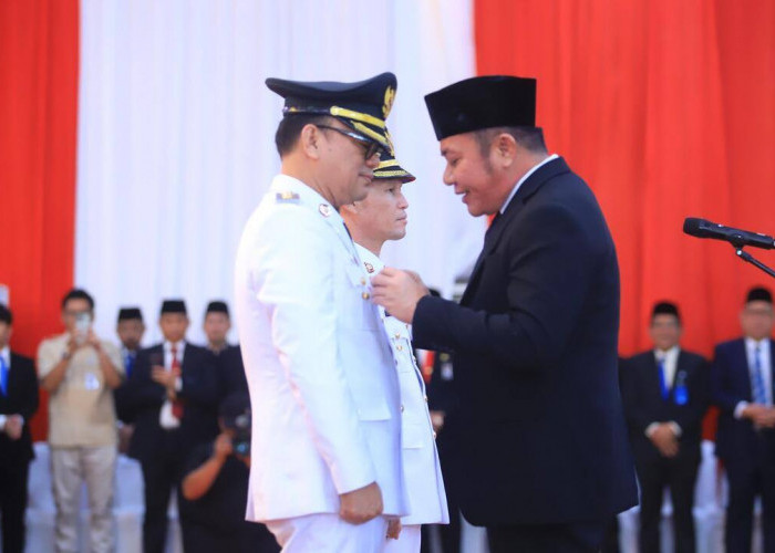 Gubernur Sumsel Herman Deru Lantik Pemimpin Baru Empat Lawang, Fokus pada Percepatan Pembangunan dan Realisasi