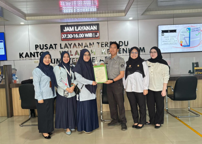 Kanwil Kemenkum Sumsel Fasilitasi Pendampingan Pencatatan Hak Cipta Program Komputer SIMKESGI