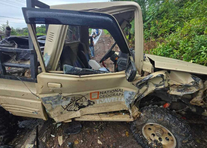 Tiga Mobil Laka Beruntun, Lima Luka-luka