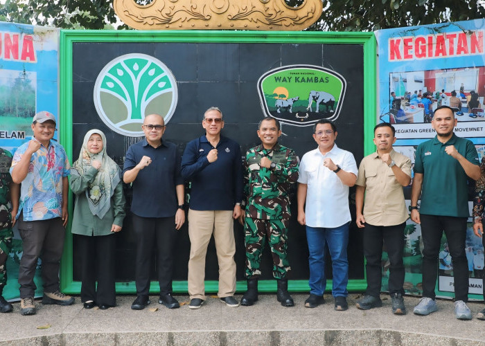 Segera Rampungkan Benteng 138 Km untuk Gajah di TNWK, SMBR Kokohkan Infrastruktur Konservasi Di Lampung