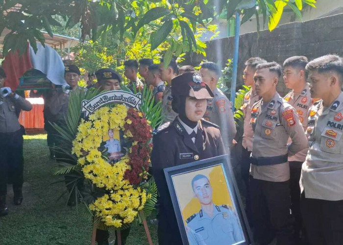 Polres Muratara Berduka, Kepergian Bripda Ghazalidzan Rajaguna Dengan Cara Tragis  
