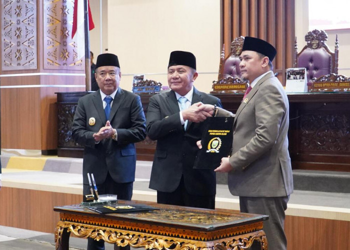 Gubernur Herman Deru Sampaikan Pidato LKPJ Tahun Anggaran 2024 di Sidang Paripurna DPRD Sumsel