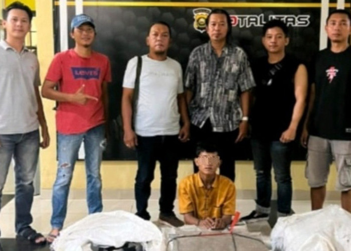 Curi Atap Kanopi Rumah Muginem, Buruh Harian di Prabumulih Diciduk Polisi