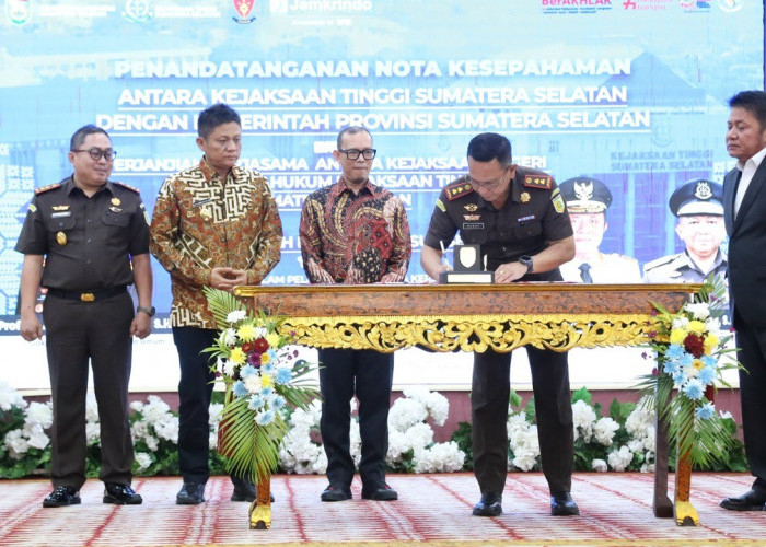 Sinergi Pelaksanaan Pidana Kerja Sosial, Pemkab OKU Lakukan MoU Dengan Kejari OKU