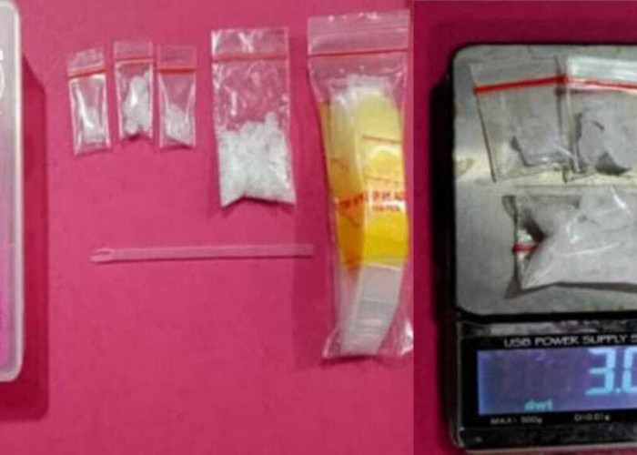 Satresnarkoba Polres Lubuklinggau Bongkar Sarang Narkoba di Kontrakan Warna-Warni