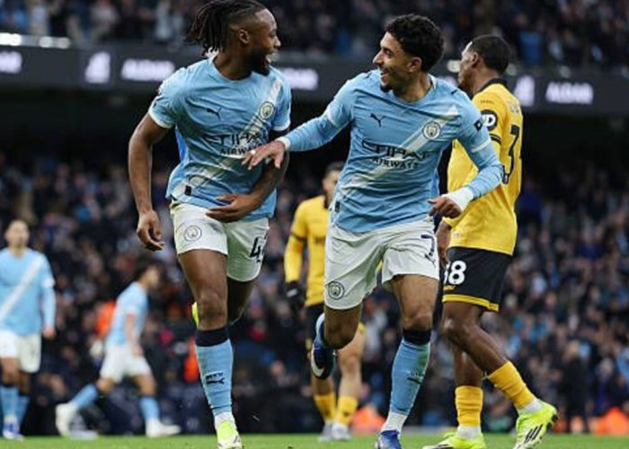 Hasil Manchester City vs Wolverhampton Wanderers, Man City Taklukkan Wolves 2-0.