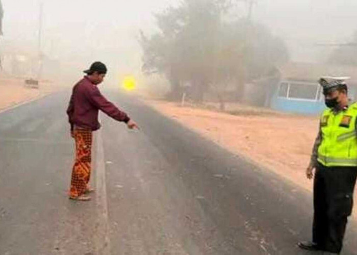 Kabut Asap Diduga Picu Kecelakaan Maut, Suryani Tewas Ditabrak Avanza di Ogan Ilir