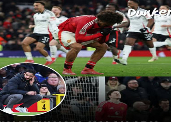 Manchester United Dipermalukan Fulham, Tersingkir Tragis dari Piala FA di Old Trafford