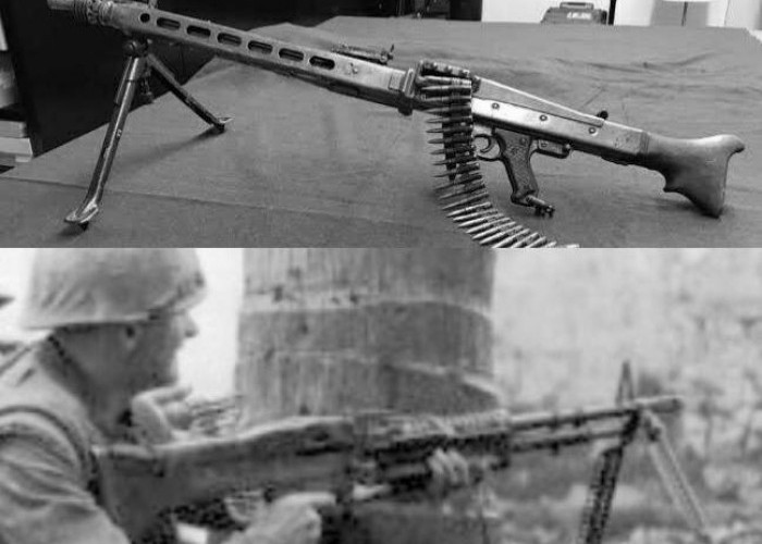 Senapan Mesin MG42 Warisan Tentara Nazi yang Menakutkan Jadi Dasar Produksi Senapan Mesin Modern