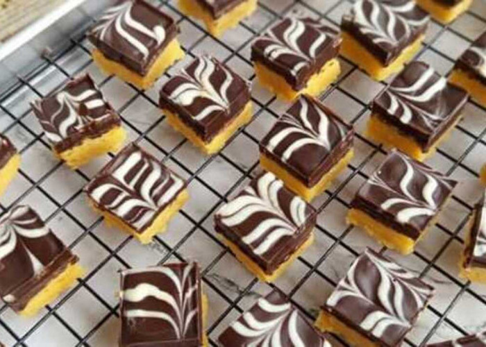 Marble Shortbread Kue Tradisional yang Memikat dengan Sentuhan Cokelat dan Mentega