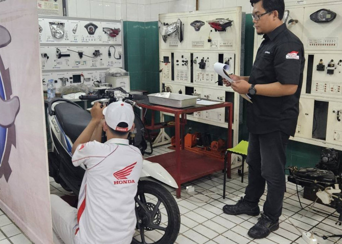 Technical Skill Contest 2025 Sumsel, Ajang Unjuk Skill Teknisi dan Service Advisor Honda