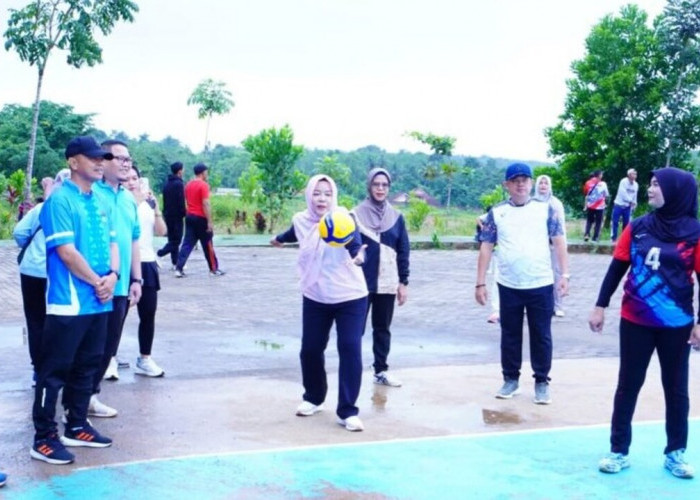 Memasyarakatkan Olahraga dan Ramaikan Talang Jimar, Pemkot Prabumulih Gelar Turnamen Bola Voli