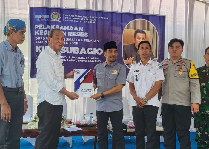 Reses Dapil VII, Kiky Subagio Kawal Rehabilitasi Kampus Unsel hingga Infrastruktur Lahat